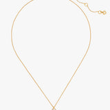 Spade Flower Mini Pendant in Mother Of Pearl