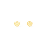 Heart Flat Back Earrings