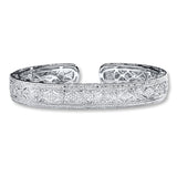 Pre-Owned Kay 1/4ct tw Diamond Bangle Bracelet in Sterling Silver