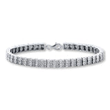 Pre-Owned Kay 1/4ct tw Diamond Bracelet in Sterling Silver