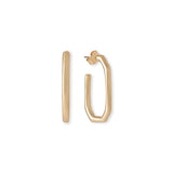 Dex Hoops in Gold