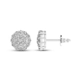 Pre-Owned Kay 1ct tw Diamond Boxed Set in Sterling Silver