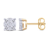 Pre-Owned Kay 1/4ct tw Diamond Stud Earrings in 10k Yellow Gold