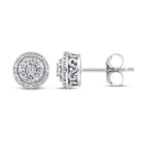 Pre-Owned Kay 1/4ct tw Diamond Stud Earrings in 10k White Gold