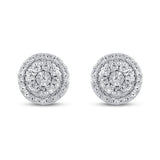 Pre-Owned Kay 1/4ct tw Diamond Stud Earrings in 10k White Gold