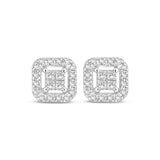 Pre-Owned Kay 1ct Diamond Earrings in 10k White Gold