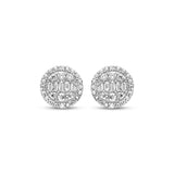 Pre-Owned Kay 1/6ct Diamond Stud Earrings in 10k White Gold