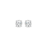 Pre-Owned Kay 1/10ct tw Diamond Solitaire Stud Earrings in 14k White Gold