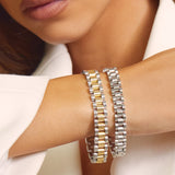Two-toned Timepiece Bracelet