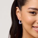 Dakota Statement Earrings in Blue