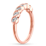 Pre-Owned Kay 1/4ct tw Diamond Anniversary Band in 10k Rose Gold