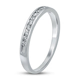 Pre-Owned Kay 1/6ct tw Round-cut Diamond Ring in 10k White Gold