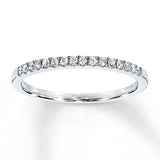 Pre-Owned Kay 1/10ct tw Diamond Ring in 10k White Gold