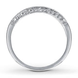 Pre-Owned Kay 1/8ct tw Round-cut Diamond Band in 14K White Gold