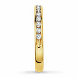 Pre-Owned Kay 1/4ct Round-cut Diamond Ring in 10k Yellow Gold