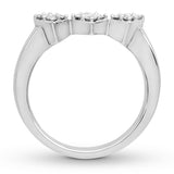 Pre-Owned Jared 10k White Gold 1/6t Round Diamond Ring