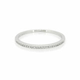 Pre-Owned Jared 1/20ct Diamond Band Ring in 14k White Gold