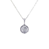 Pre-Owned Kay 1/4ct Diamond Pendant in 10k White Gold