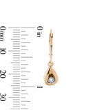 Pre-Owned Kay 1/4ct tw Diamond Drops Earrings in 14k Yellow Gold