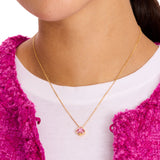 So Spade Mini Pendant in Pink