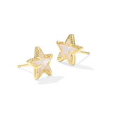 Cassidy Stud Earrings in Mother Of Pearl