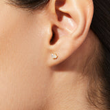 Kennedy Gold Stud Earrings