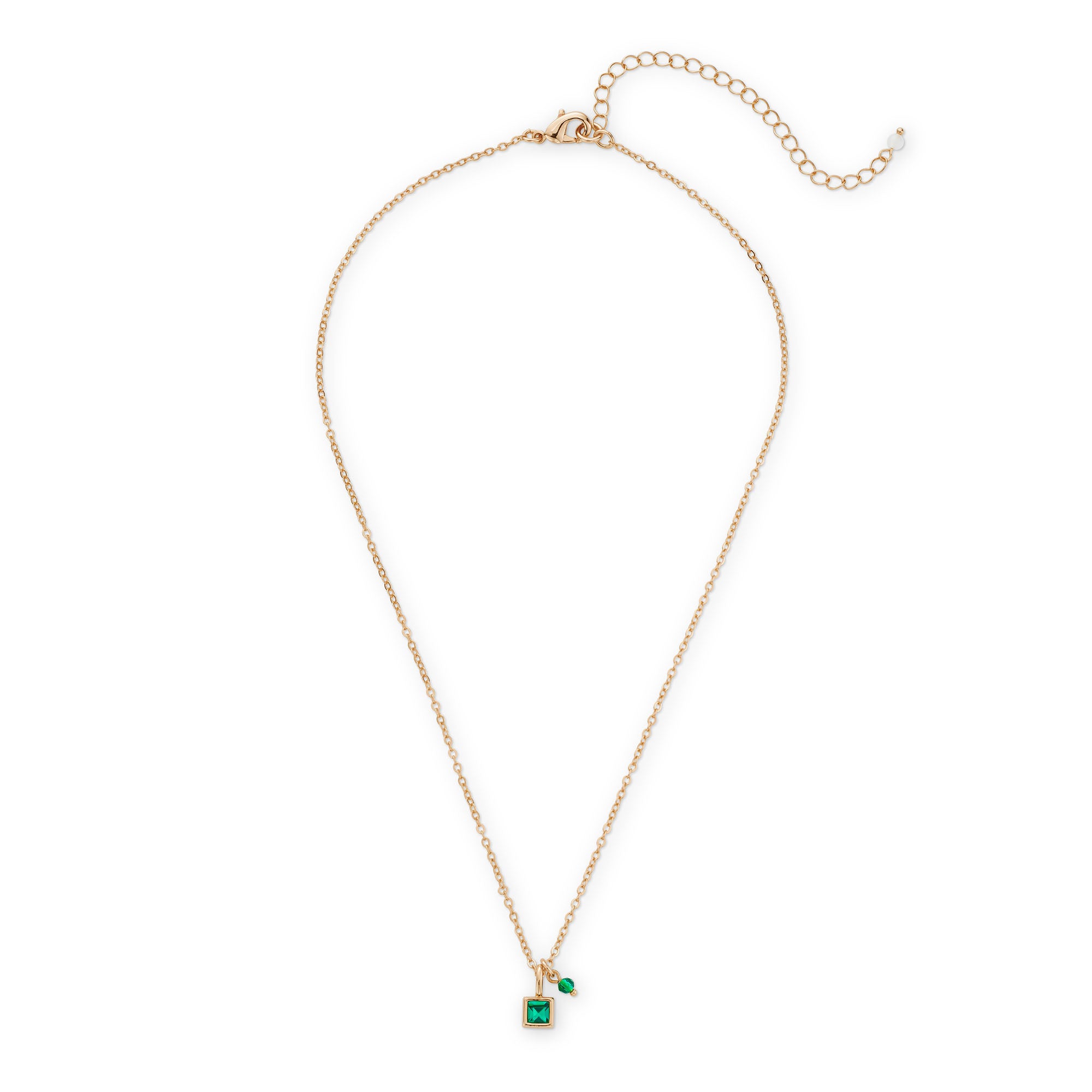 Everyday Birthstone Pendant Necklace