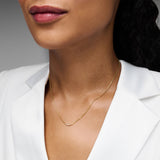 The Ulla 0.1ct tw Lab-Grown Diamond Necklace in 18k Gold Vermeil