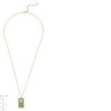 The Sun Tarot Card Pendant Necklace