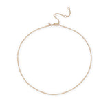 Water Resistant Figaro Chain Necklace