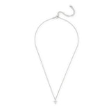 Laney Cross Necklace in Silver Plating