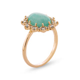 Victorian Cocktail Ring in Mint