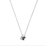 Arlo Stone Necklace in Silver