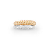 Iris Mixed Metal Ring