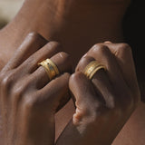 I Am Loved Spinner Ring