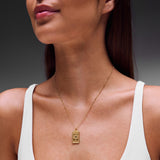 Wheel of Fortune Tarot Necklace