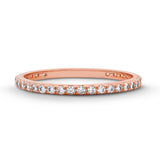 The Everyday 0.375ct tw Lab-Grown Diamond Eternity Ring in Rose Gold