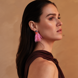 Marisol Earrings in Pink Multi