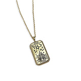 L'Etoile Gold Tarot Necklace