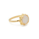 Glam Gems Ring in Gold & Iridescent Druzy