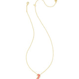 Candy Cane Short Pendant Necklace