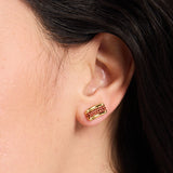 What a Snack Pave Hot Dog Stud Earrings