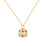 On The Ball Mini Pendant Necklace in Gold