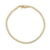 The Everyday 2.6ct tw Lab-Grown Diamond Tennis Bracelet in 18k Gold Vermeil