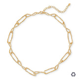 Aspen Abstract Linked Chain in Gold