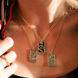 The Star Tarot Card Pendant Necklace