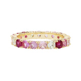 Heiress Ombre Ring in Pink